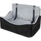 Show in main carousel: Invenho Elevated Foam Airline-Approved Dog Car Booster Seat with Detachable Washable Cover, Grey, Large slide 1 of 7