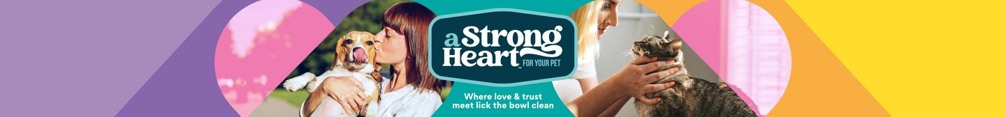 A Strong Heart For Your Pet Where love & trust meet lick the bowl clean