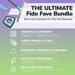 Fido Fave Pro Dog Hair Remover with Max & Xtra Carpet Brush Bundle slide 2 of 6