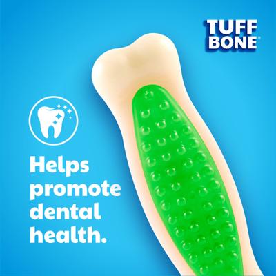 Show full view: Hartz Chew 'n Clean Tuff Bone Tough Dog Chew Toy Toy, Color Varies, Small slide 2 of 11