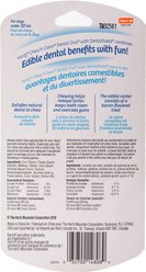 Hartz Chew 'n Clean Dental Duo Dog Treat & Chew Toy, X-Small, 2 count slide 2 of 9