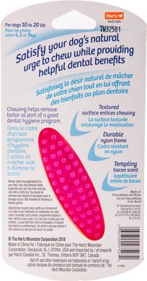 Show full view: Hartz Chew 'n Clean Tuff Bone Tough Dog Chew Toy Toy, Color Varies, Small slide 9 of 11