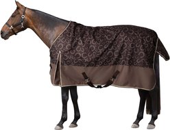 Horze Glasgow Horse Turnout Sheet, Chocolate Plum, 84-in