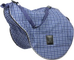 Equinavia Darby Horse Saddle Bag, Navy/Skipper Blue