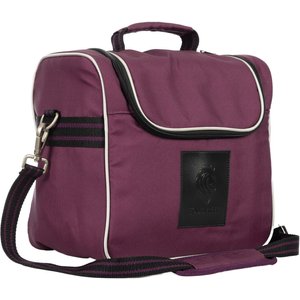 Equinavia Darby Zip Top Horse Grooming Bag, Plum Wine