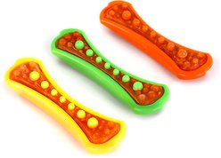 Hartz Chew 'n Clean Dental Duo Dog Treat & Chew Toy, Medium, Color Varies, 3 count