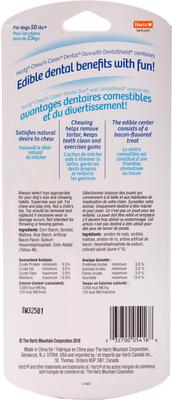 Show full view: Hartz Chew 'n Clean Dental Duo Dog Treat & Chew Toy, Large, 1 count slide 10 of 12