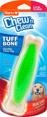 Hartz Chew 'n Clean Tuff Bone Tough Dog Chew Toy
