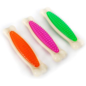 Hartz Chew 'n Clean Tuff Bone Tough Dog Chew Toy, Large, 3 count