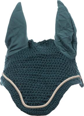 Show full view: Equinavia Voss All Purpose Horse Saddle Pad & Bonnet Set, Deep Green/Vanilla Cream, Horse slide 3 of 5