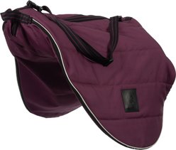 Equinavia Darby Horse Saddle Bag, Plum Wine