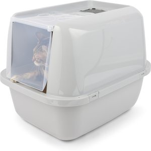 Van Ness EZ Clean Enclosed Cat Litter Box, Gray, Jumbo
