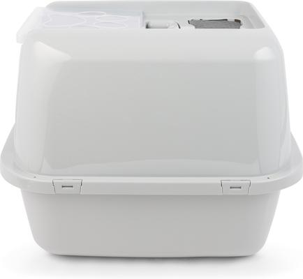 Show full view: Van Ness EZ Clean Enclosed Cat Litter Box, Gray, Jumbo slide 7 of 10