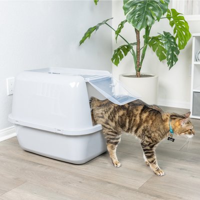 Van Ness Van Ness EZ Clean Enclosed Cat Litter Box, Gray, Jumbo
