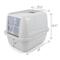 Show in main carousel: Van Ness EZ Clean Enclosed Cat Litter Box, Gray, Jumbo slide 5 of 10