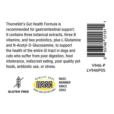Show full view: ThorneVET Gut Health Formula Digestive Aid Powder Supplement for Dogs, 180 scoops slide 6 of 11