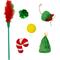 Show in main carousel: CELEBRATIONS Stocking Cat Toy Set, Red, 6 count slide 2 of 3