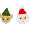 Show in main carousel: CELEBRATIONS Christmas Elf & Santa Cat Kicker Plush Toy, 2 count slide 1 of 2