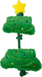 CELEBRATIONS Christmas Tree Dog Rope Toy