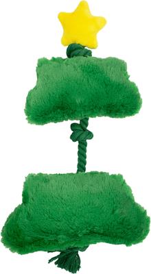 Show full view: CELEBRATIONS Christmas Tree Dog Rope Toy slide 2 of 2