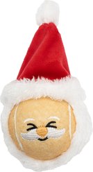 CELEBRATIONS Christmas Santa Tennis Ball Dog Toy