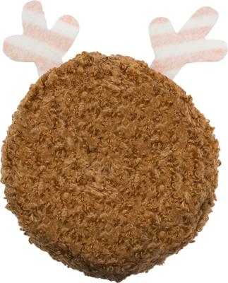 Show full view: CELEBRATIONS Christmas Reindeer Tennis Ball Dog Toy slide 2 of 2