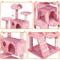 Show in main carousel: Yaheetech Cat Scratching Tree, 61.5-in, Pink slide 4 of 9
