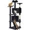 Show in main carousel: Yaheetech Cat Scratching Tree, 61.5-in, Black slide 1 of 9