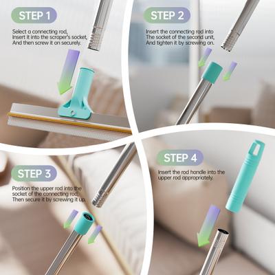 Show full view: Fido Fave Xtra Dual-Sided Carpet Rake & Max Dog Hair Scraper Pet Hair Remover Bundle slide 7 of 7