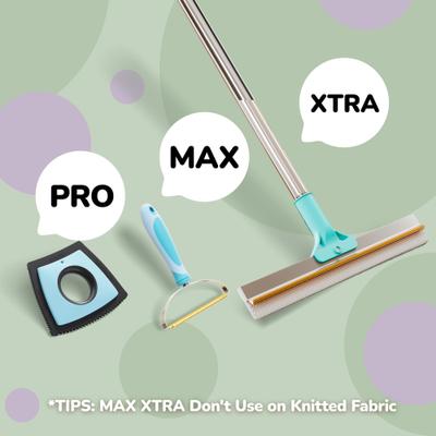 Show full view: Fido Fave Pro Dog Hair Remover with Max & Xtra Carpet Brush Bundle slide 6 of 6