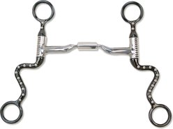 Myler Bits Black Seven Shank Horse Bit, 5-in, 04