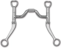 Myler Bits Flat Shank Horse Bit, 5-in, 33
