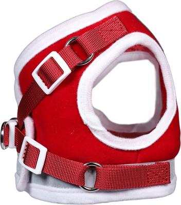 Show full view: Travel Cat The True Adventurer Limited Edition Reflective Cat & Kitten Harness & Leash, Red/White, Medium slide 8 of 10
