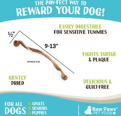 Raw Paws 9 to 13-in Lamb Pizzle Sticks Dog Treats, 15 count slide 2 of 5
