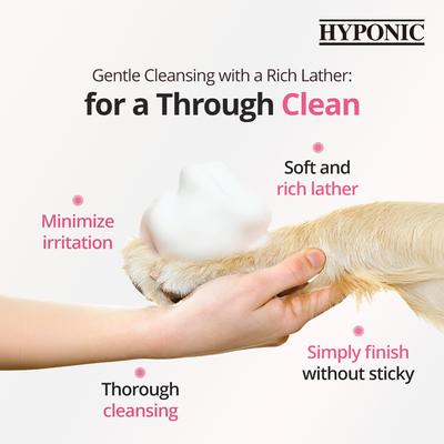 Show full view: Hyponic Hypoallergenic Waterless Dog & Cat Shampoo, 6.4-fl oz bottle slide 3 of 8