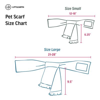 Show full view: Littlearth FIFA World Cup 2026 Fan Dog Scarf, Canada, Large slide 7 of 8