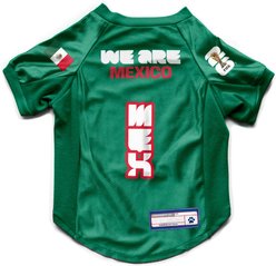 Littlearth FIFA World Cup 2026 Stretch Dog Jersey, Mexico, Small