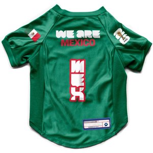 Littlearth FIFA World Cup 2026 Stretch Dog Jersey, Mexico, Medium