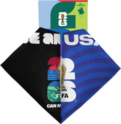 Show full view: Littlearth FIFA World Cup 2026 Home & Away Dog Bandana, Large slide 3 of 6