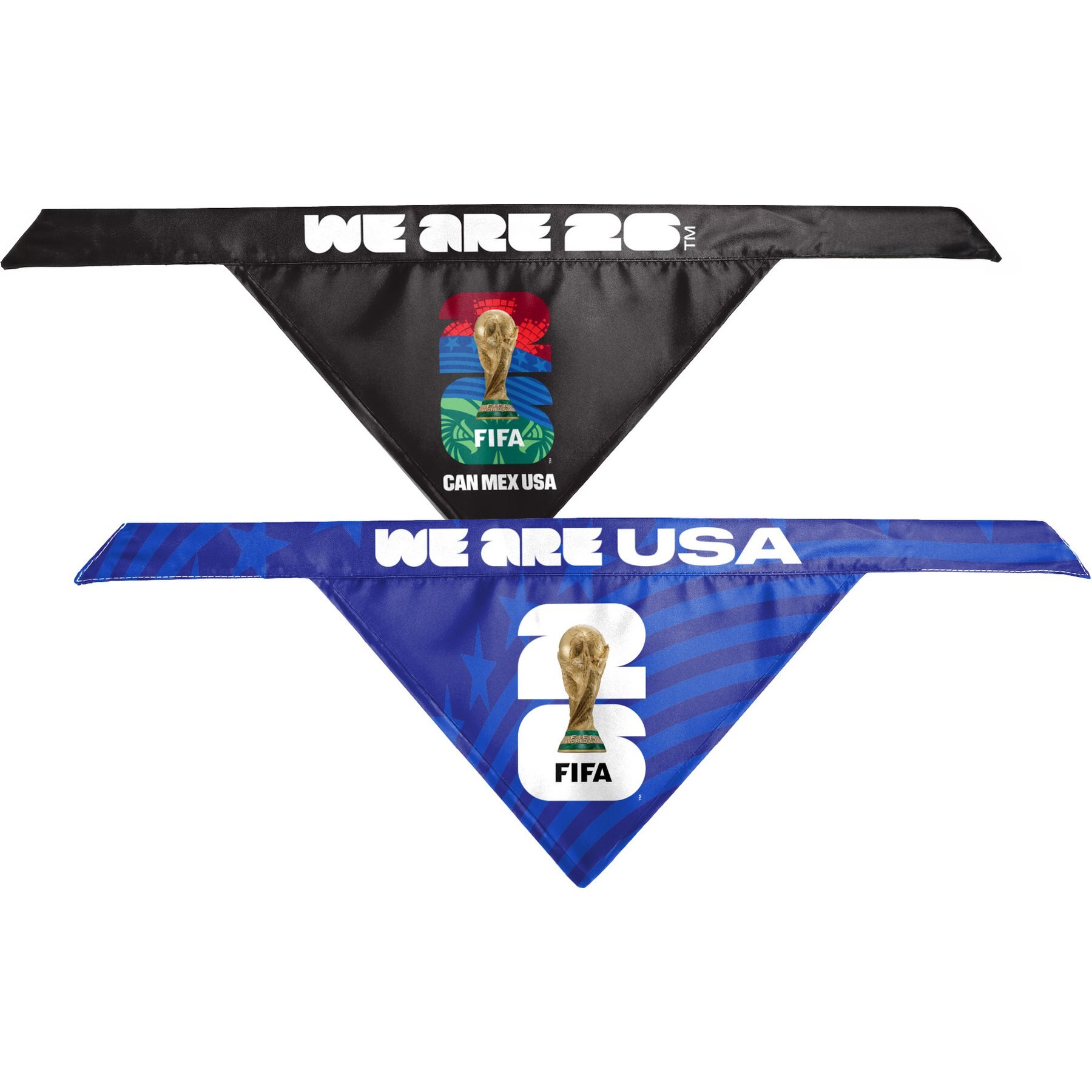 Littlearth FIFA World Cup 2026 Home & Away Dog Bandana, Large