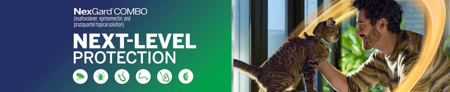 NexGard Combo (esafoxolaner, eprinomectin, and praziquantel topical solution) Next-Level Protection