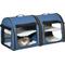 Show in main carousel: jansno Portable Soft-Sided Cat Carrier with Divider, Blue slide 6 of 8