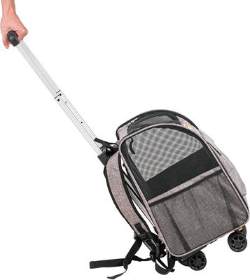 Show full view: jansno Soft Sided Airline Approved Wheeled Dog & Cat Carrier slide 4 of 6