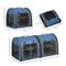 Show in main carousel: jansno Portable Soft-Sided Cat Carrier with Divider, Blue slide 3 of 8