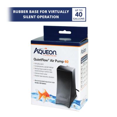 Show full view: Aqueon Quiet Flow Aquarium Air Pump, Black, 40-gal slide 2 of 9