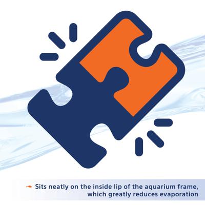 Show full view: Aqueon LED Deluxe Full Aquarium Hood, Black, 20-in slide 6 of 9