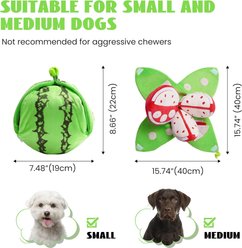 Nocciola 4-in-1 Watermelon Enrichment Dog Toys, 3-count slide 2 of 7
