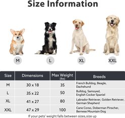 JOEJOY Rabbit Fur Quilted Memory Foam Pad Dog & Cat Bed, Brown, 41 x 27 x 4-in slide 2 of 9