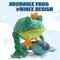 Show in main carousel: Nocciola 2-in-1 Frog Prince with Hiddent Tadpole Plush Dog Toy slide 3 of 8