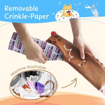 Show full view: Nocciola Summer Drinks Flat Dog Toys, 3 count slide 4 of 10